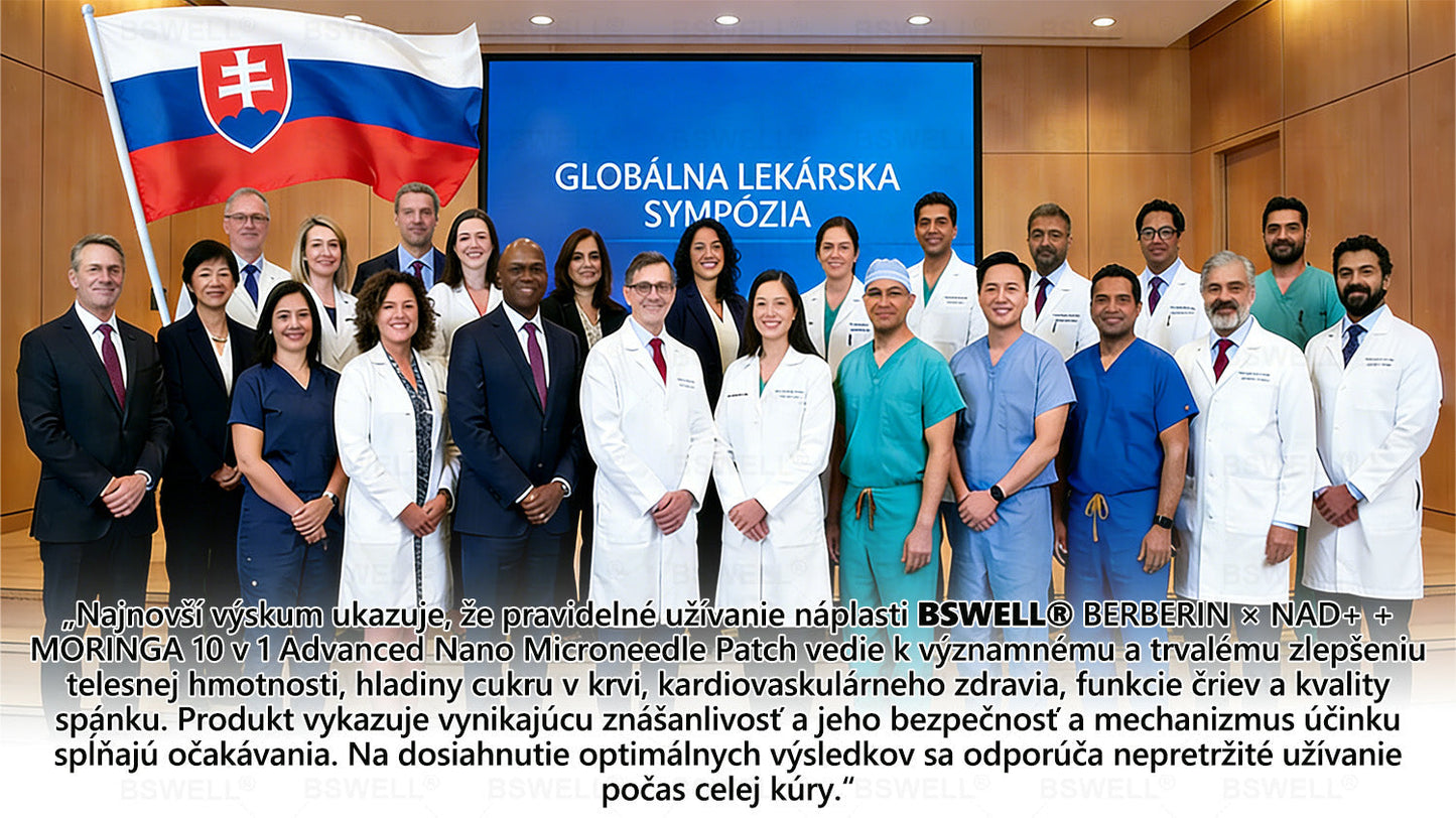 BSWELL® Nano mikronidla chudnúci náplasť (Rýchlo raz denne, viditeľné zmeny do 28 dní) Pre obezitu, kardiovaskulárne zdravie, cukrovku, spánkovú apnoe, zdravie kĺbov, problémy s kĺbmi a ďalšie
