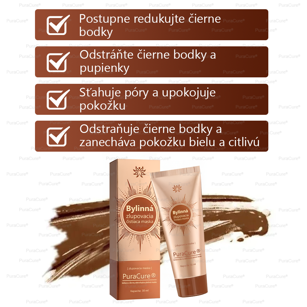 💟𝗣𝘂𝗿𝗮𝗖𝘂𝗿𝗲® Bieliaca a zosvetľujúca maska na tvár | Prírodné zložky, ktoré dlhodobo odstraňujú pigmentové škvrny, pehy a slnečné škvrny🌿🌿